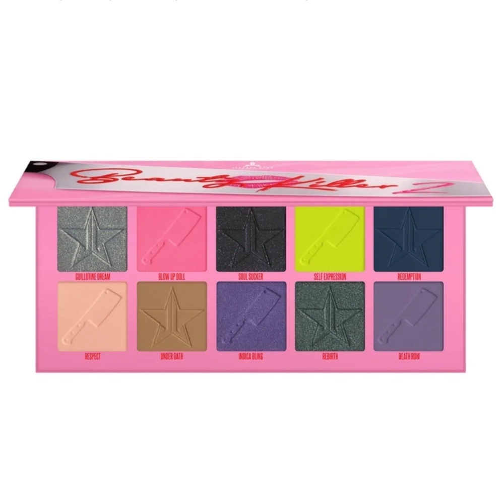 Jeffree Star Beauty Killer 2 Eyeshadow Palette Vaulted Limited Edition NIB